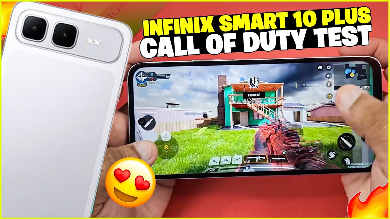 🔥 Infinix Smart 10 Plus Call of Duty Test 🎮 | CODM Gameplay, FPS & Performance 2025
