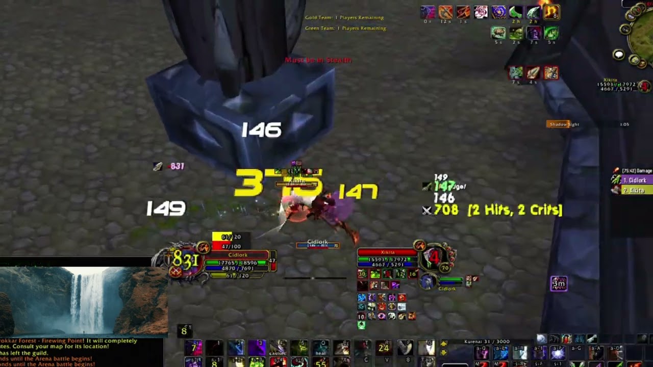 Cid Festering wound vs seething flames (low rate) #sendvanity #pvp #ascensionwow #worldofwarcraft