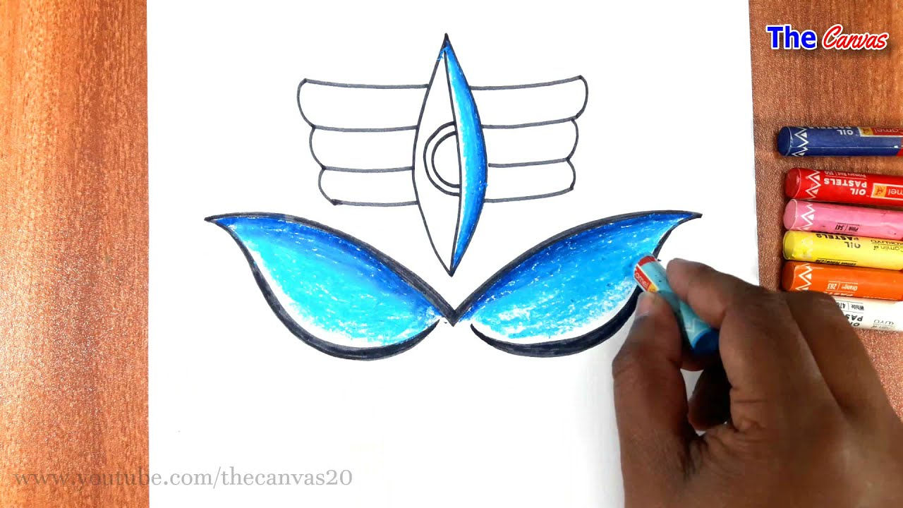 how to draw lord shiva || shiva ratri special drawing of Mahadev step by step