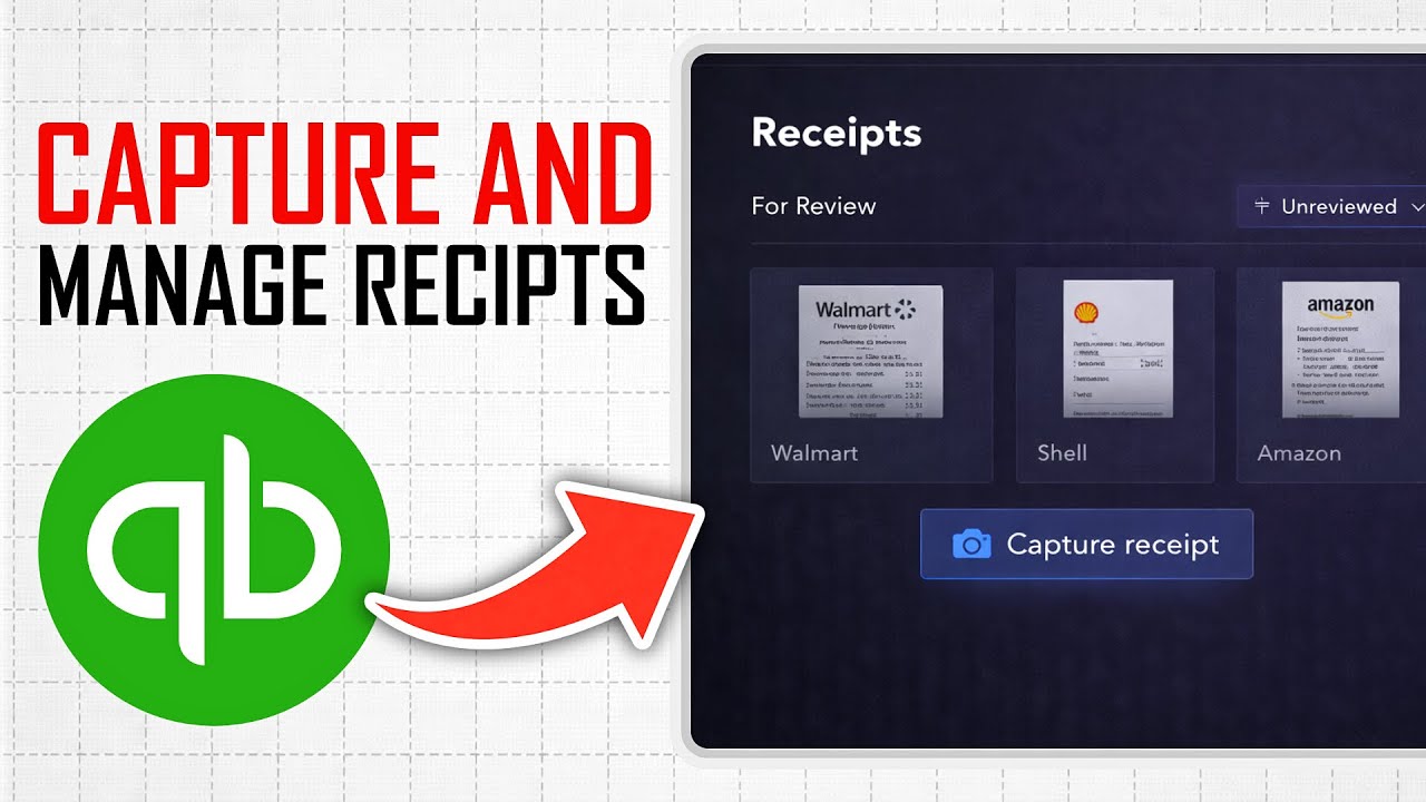 How To Capture And Manage Receipts In Quickbooks Online (Full Guide)