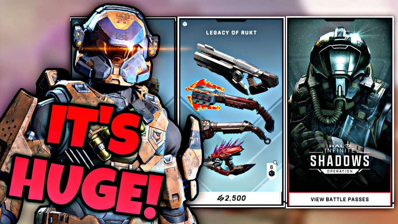 Halo Infinite store items - August 5th (Operation Shadows is HUGE!)
