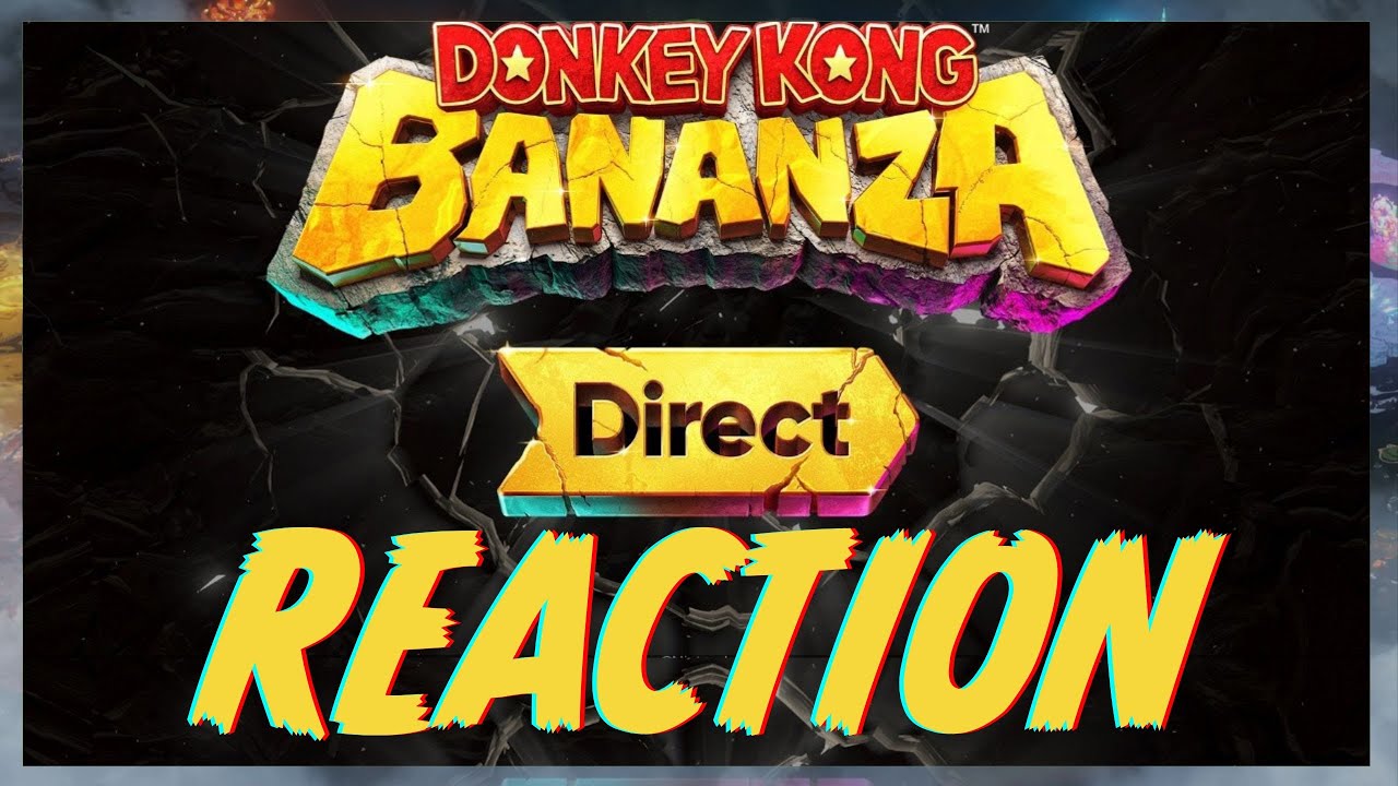 Slack_LP Reagiert auf: Donkey Kong BANANZA Direct! | Slack_LP