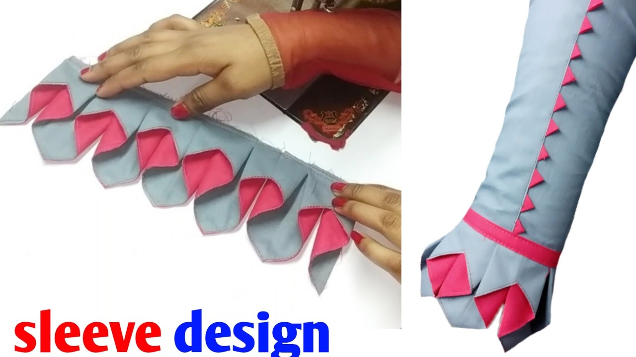 New Style Sleeves Design Cutting And Stitching full tutorial
