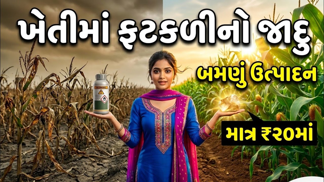 20 રૂપિયાની ફટકળી કરે હજારોના ખાતરનું કામ.