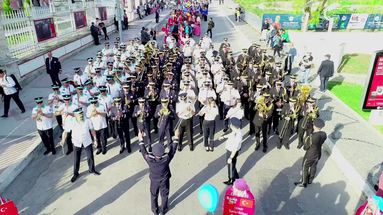 🇹🇷Anafartalar🇹🇷 Marşı - 🇹🇷T.C🇹🇷 Bursa-  Edirne - Seferihisar - Bolu Belediyeleri 🎷📯🎺Karma Bandosu🎺📯🎷