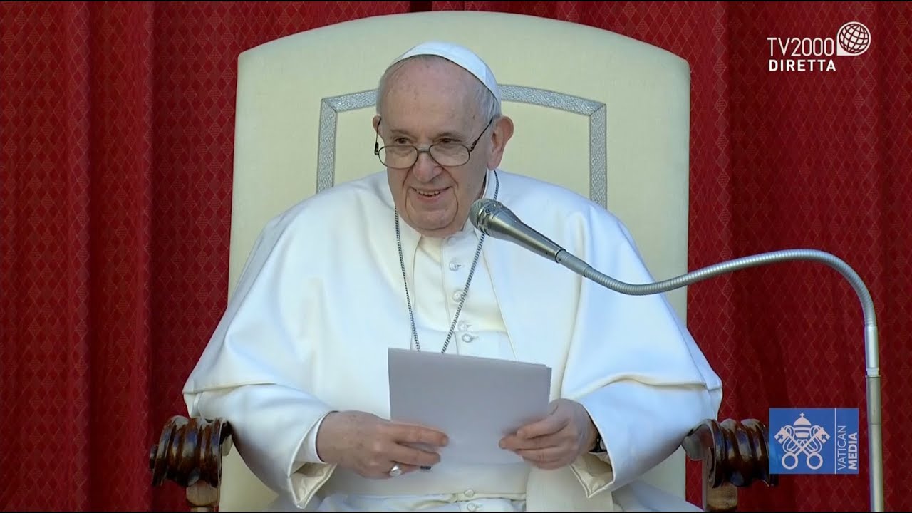 Papa Francesco, Udienza Generale del 26 maggio 2021
