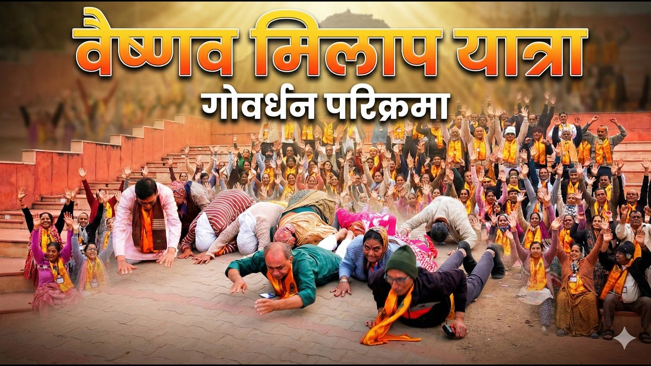 ગોવર્ધન પરિક્રમા | વૈષ્ણવ મિલાપ યાત્રા | વ્રજ ચૌરાસી કોશ દર્શન | Giriraj Darshan|Govardhan Parikrama