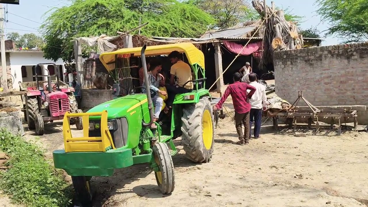 JohnDeere 5145 d ki tower full stant or COMEDY bloging 