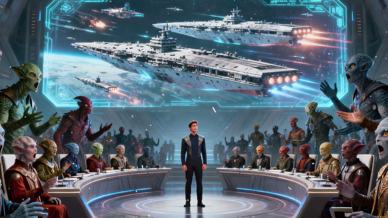 Human,s One Word Answer to the Council's Tribute Demand Stuns the Galactic HFY   HFY Sci Fi Story