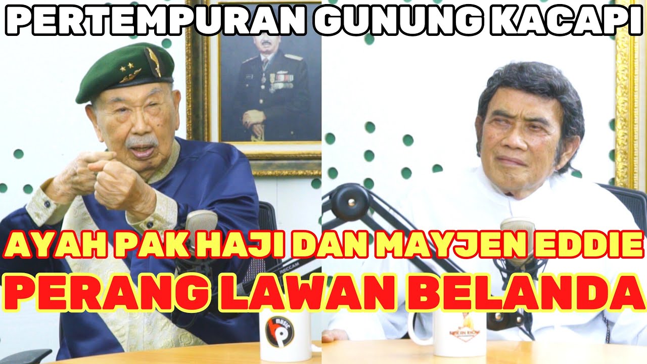 BISIKAN RHOMA #79: DIPIMPIN AYAH RHOMA, BEGINI CERITA MAYJEN EDDIE MENGHADANG PASUKAN BELANDA!!