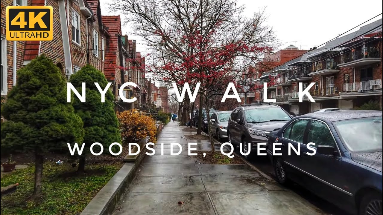 ⁴ᴷ⁶⁰ NYC Walk | Walking in NYC Neighborhood ( Woodside, Queens, NYC )