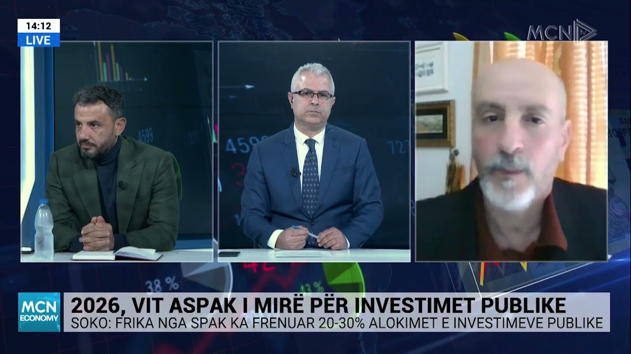 MCN Economy- 2026, vit aspak i mirë për investimet publike