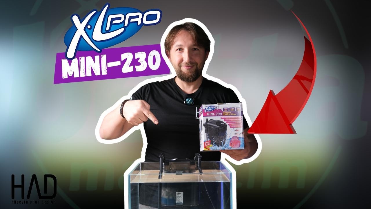 XLPRO MİNİ-230 Askı Dış Filtre İnceleme ve Kurulum | Betta Marketim