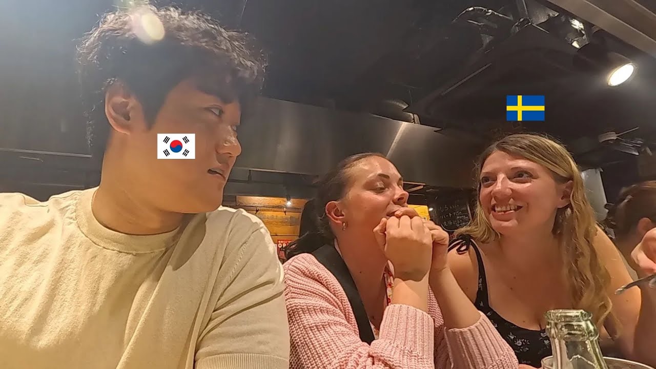 도쿄 여행 중 만난 외쿡인 친구들