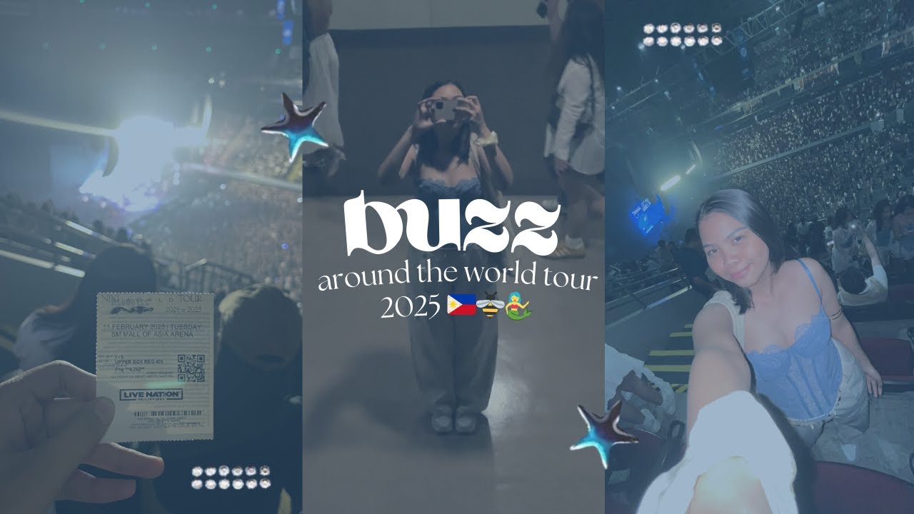 finally seeing niki live!!! | buzz world tour manila '25 🐝🫶🏽🧜‍♀️