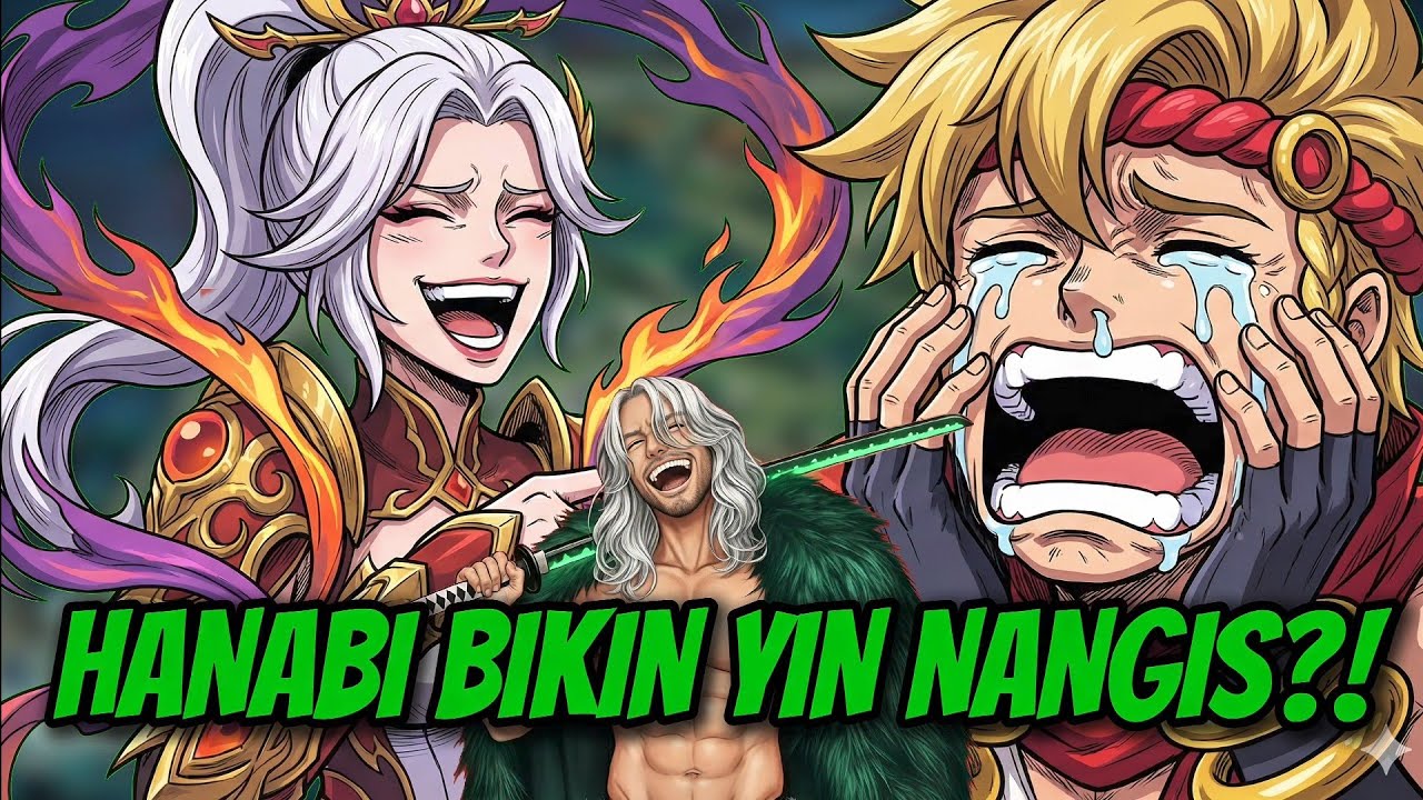 HANABI MEMB*LLY YIN!! Hanabi Build & Gameplay - Mobile Legends : Bang Bang Indonesia #mlbb