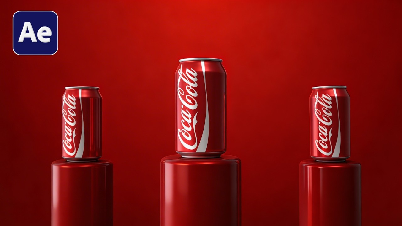 After Effects 3D Animation Tutorial – Realistic Product Commercial