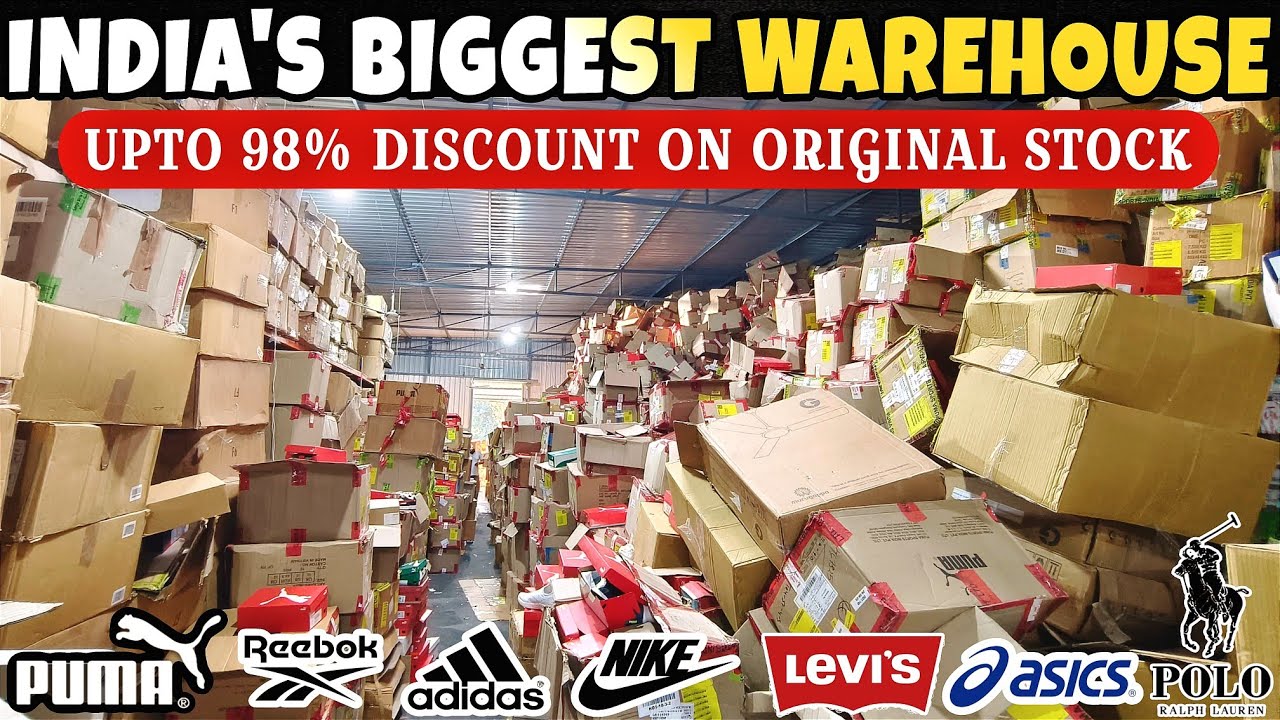BIGGEST WAREHOUSE OF BRANDED GARMENTS & SHOES | DISCOUNT UPTO 98% ON MRP @MarvIndia786 