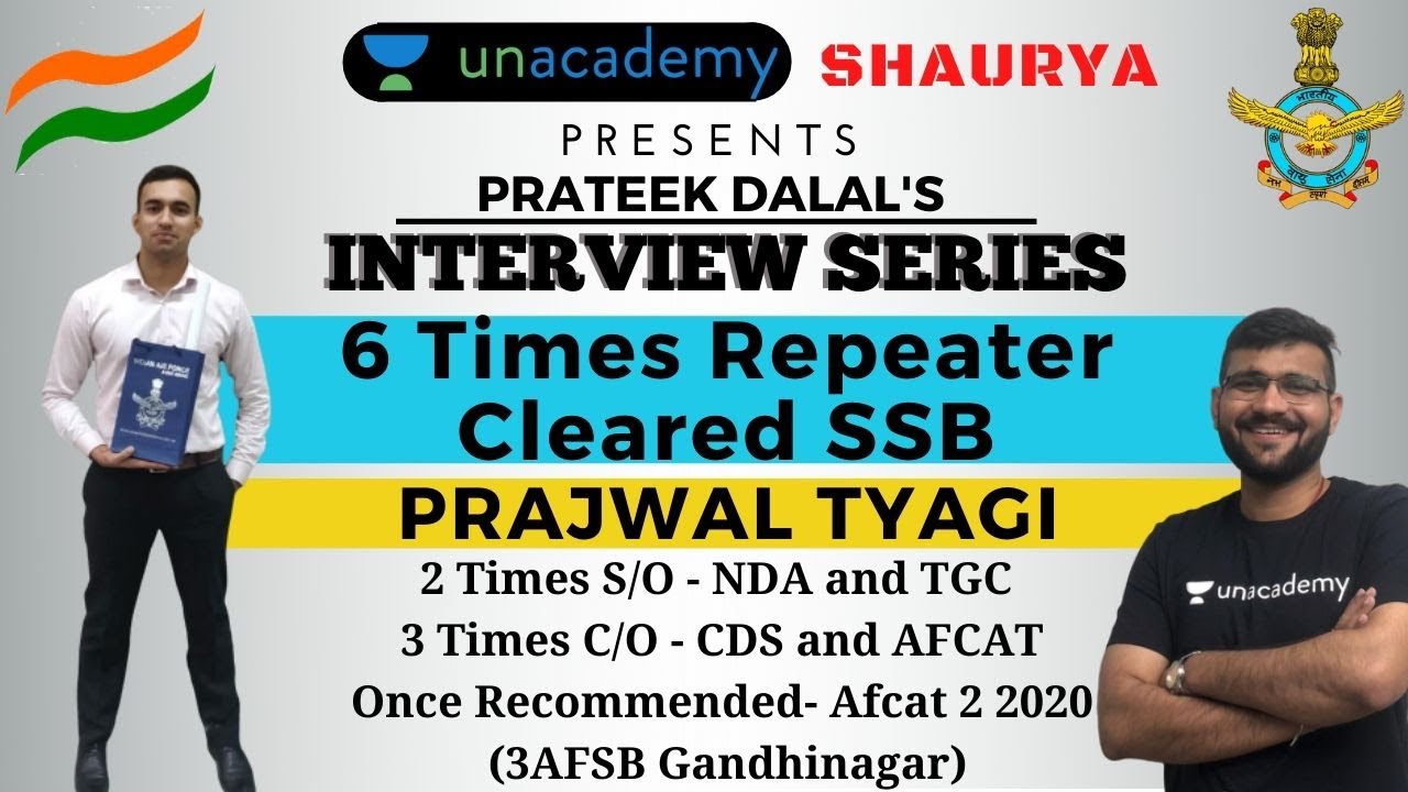 AFCAT Recommended Candidate Interview | AFCAT Topper | Interview Series with Prateek Dalal