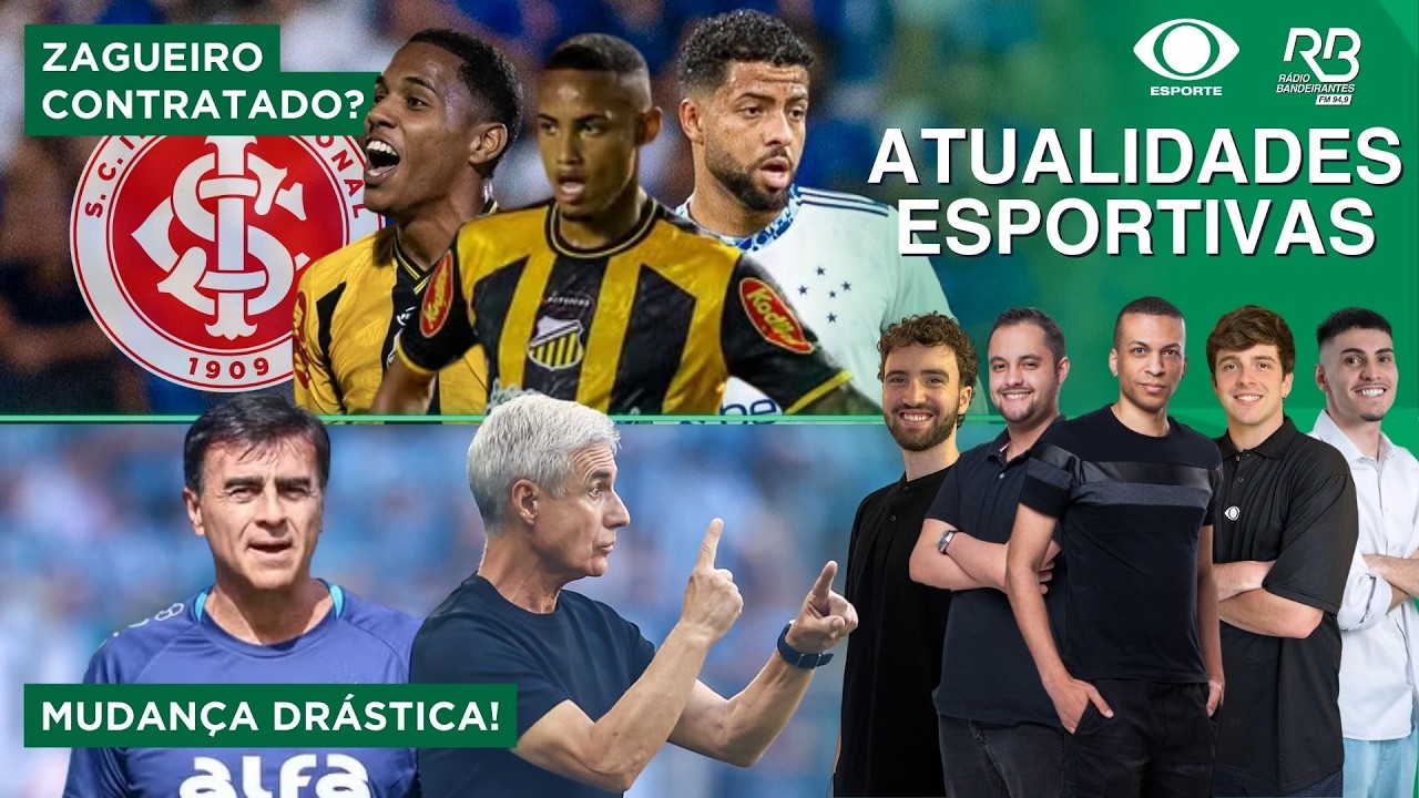 INTER CONTRATANDO ZAGUEIRO? | MUDANÇA DRÁSTICA NO GRÊMIO! | Atualidades Esportivas (05/03/26)