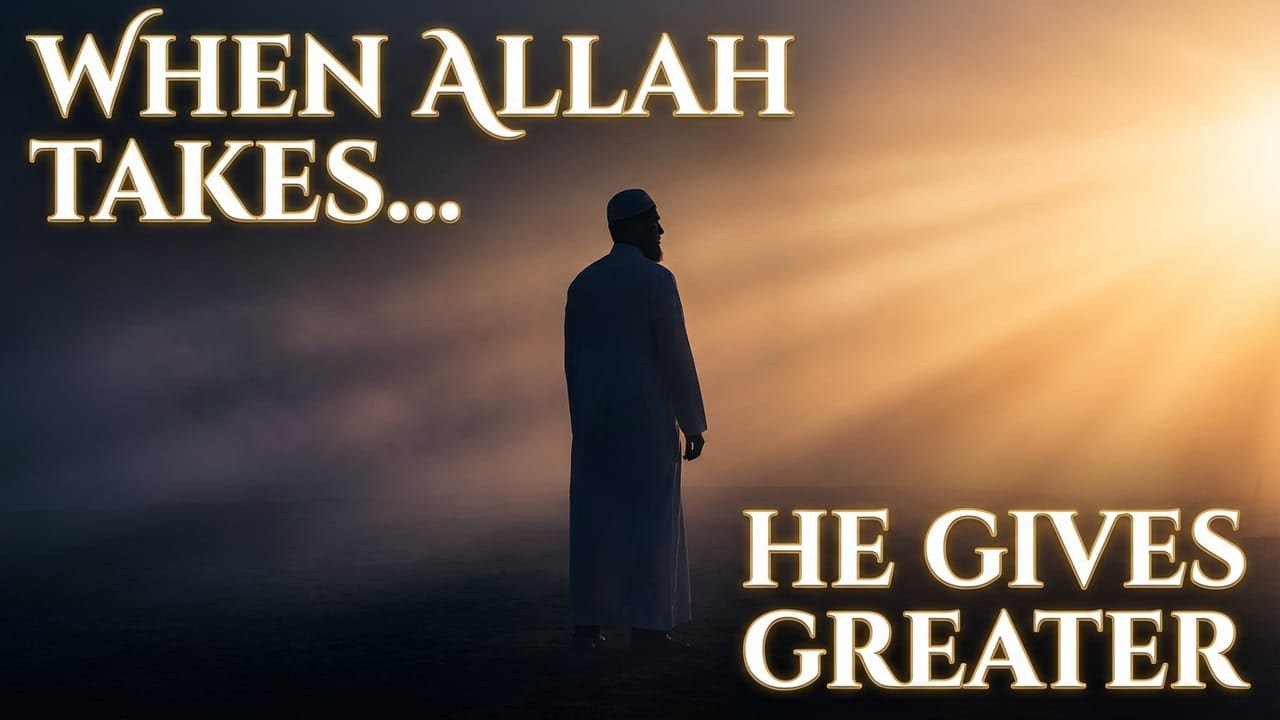 When Allah Takes Something From You… He Gives Something Greater Back  #allah  #islamicreminders
