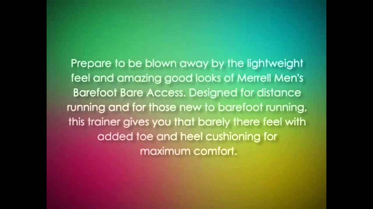 Merrell Men's Bare Access Barefoot running shoes