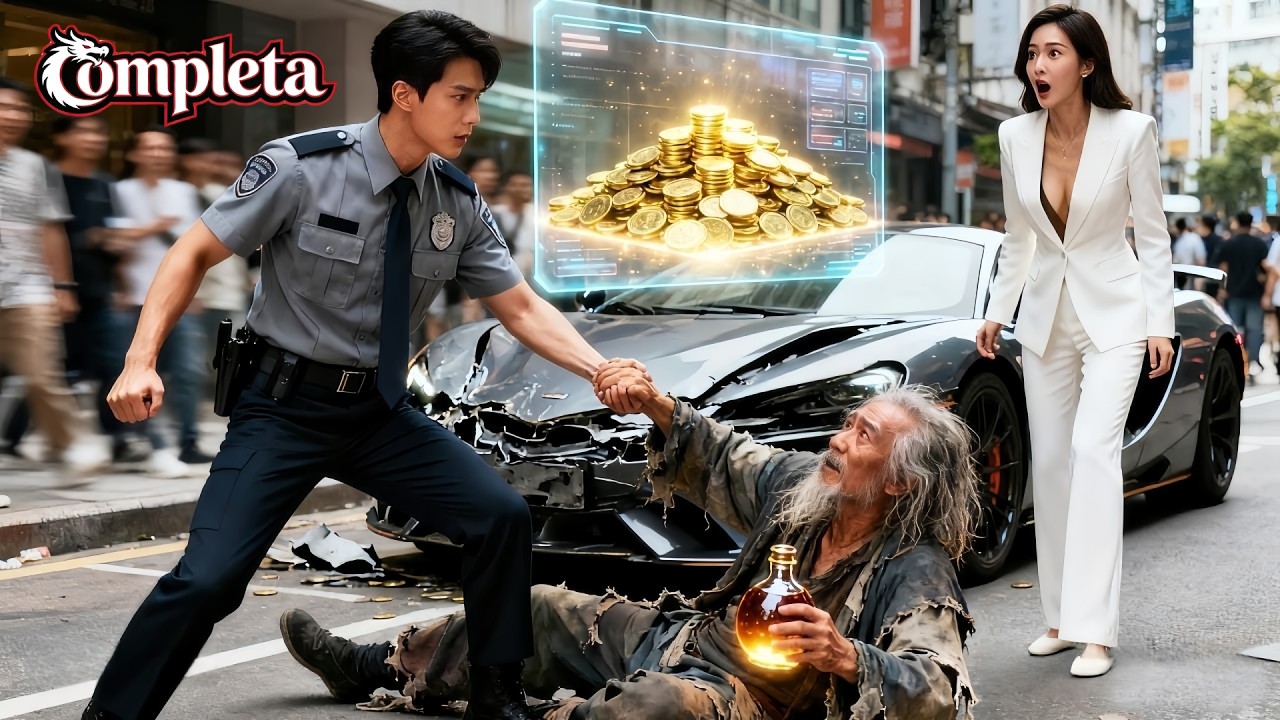 🔥Guarda pobre salva mendigo, ganha sistema de superpoderes! CEO linda oferece $50B p/ casar!