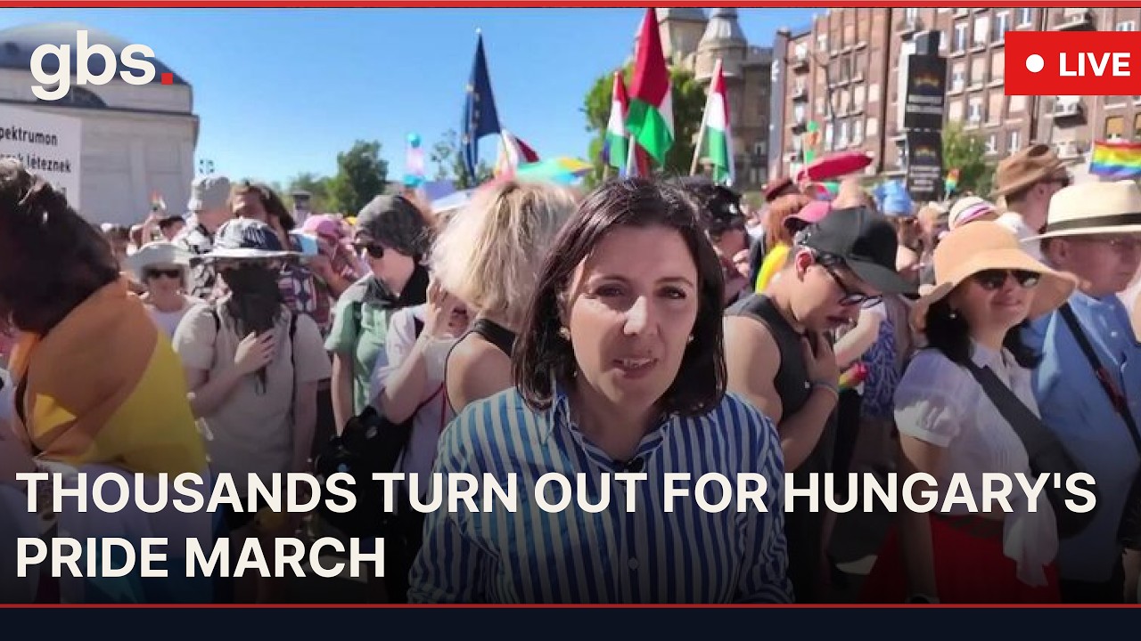 🔴LIVE: Thousands Take Part in Hungary's Pride March | AC1P