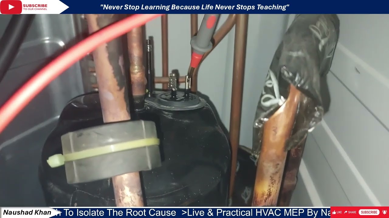 compressor Insulation Resistance Test Procedure Part-1