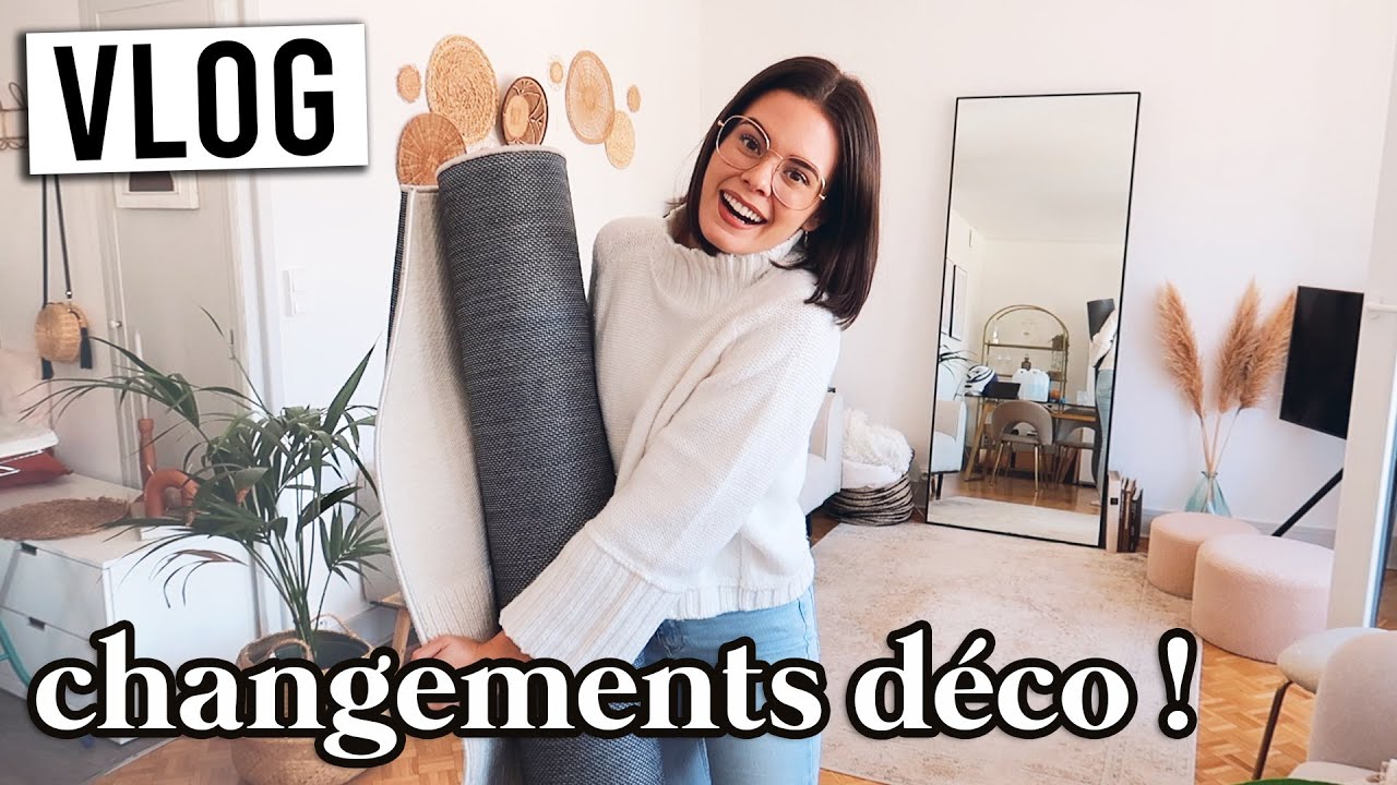 VLOG &bull; du changement dans la d&eacute;co !