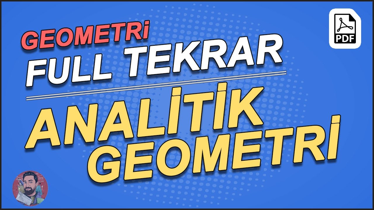 Analitik Geometri | Geometri Full Tekrar | Mert Hoca #aytfulltekrar (PDF)
