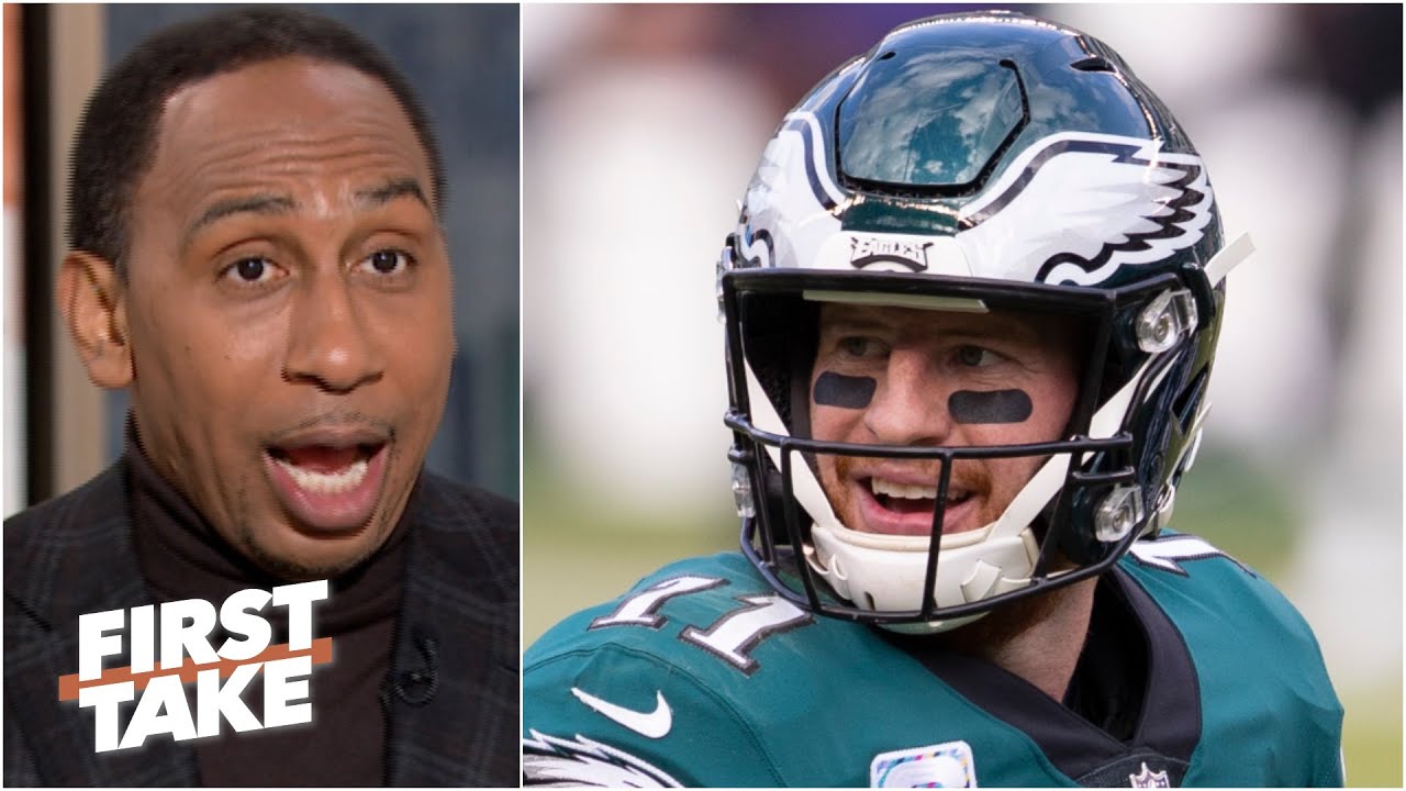 'Carson Wentz won't live it down' if the Eagles lose to the Cowboys - Stephen A. | First Take