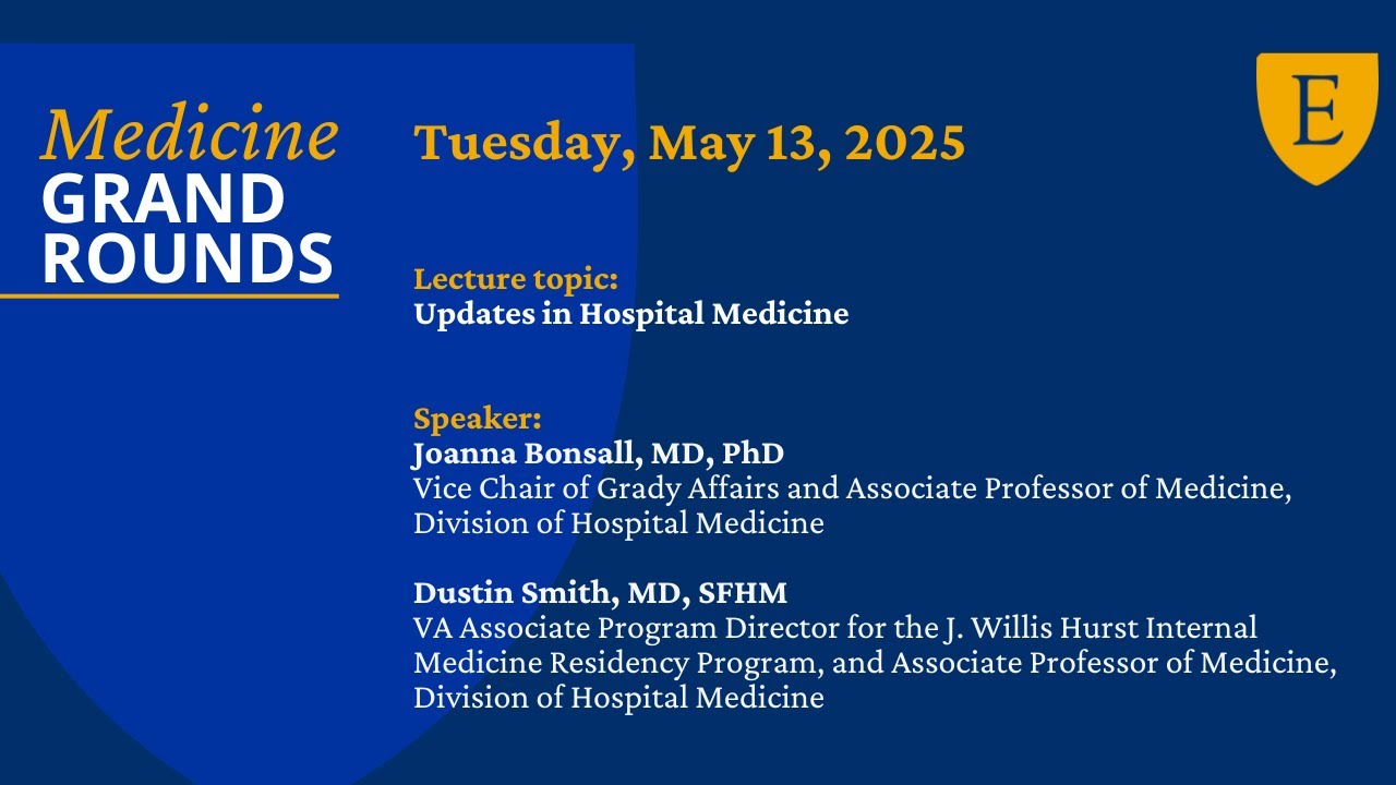 MGR May 13, 2025   Dustin Smith and Joanna Bonsall Update in Hospital Medicine