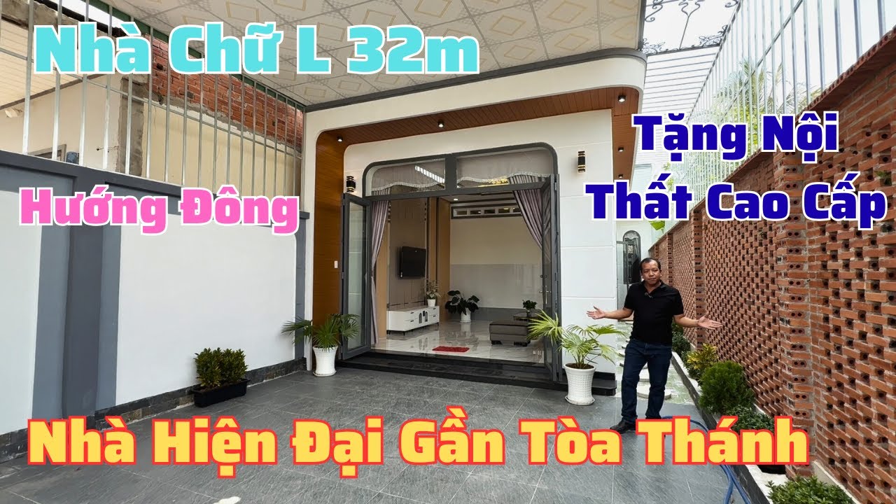 Nhà Chữ L Kết Hợp Sân Vườn - Hướng Đông - Đường Thông Ra Chợ Bàu Năng Và DT781 | Nhà Tây Ninh 1530N
