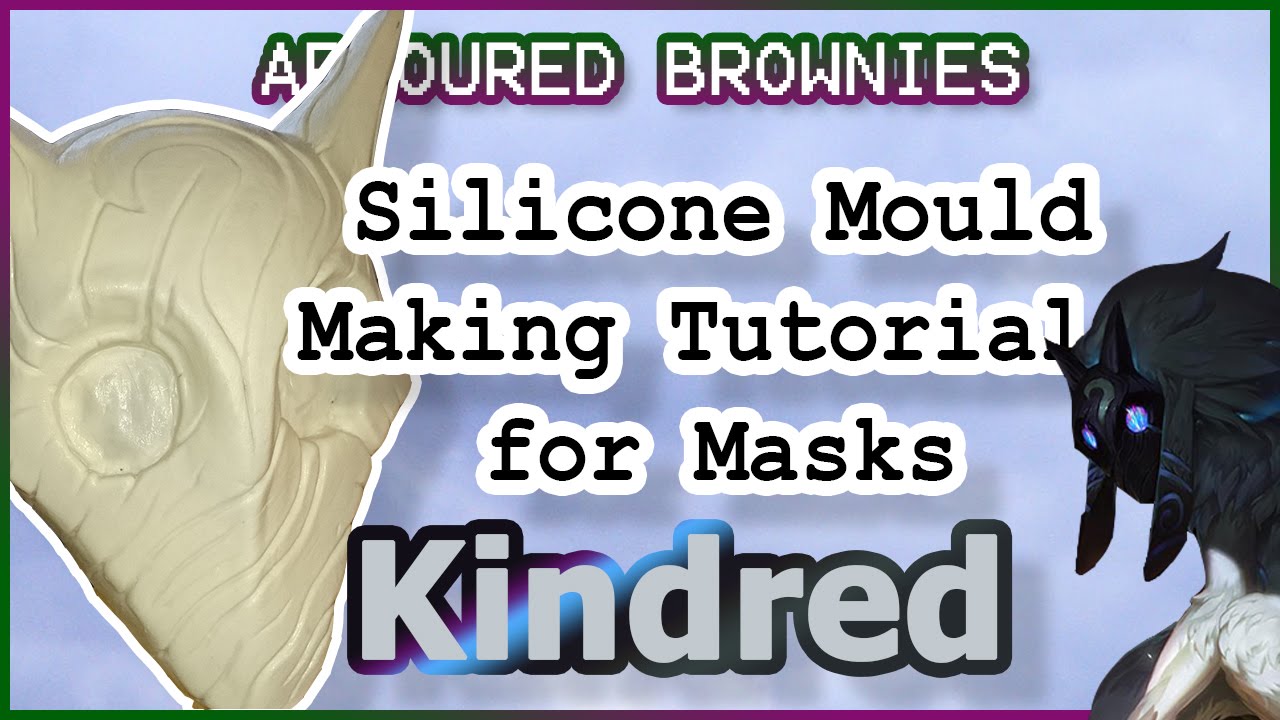 Silicone Mould Making, Kindred Lamb Mask Tutorial, League of Legends Cosplay.