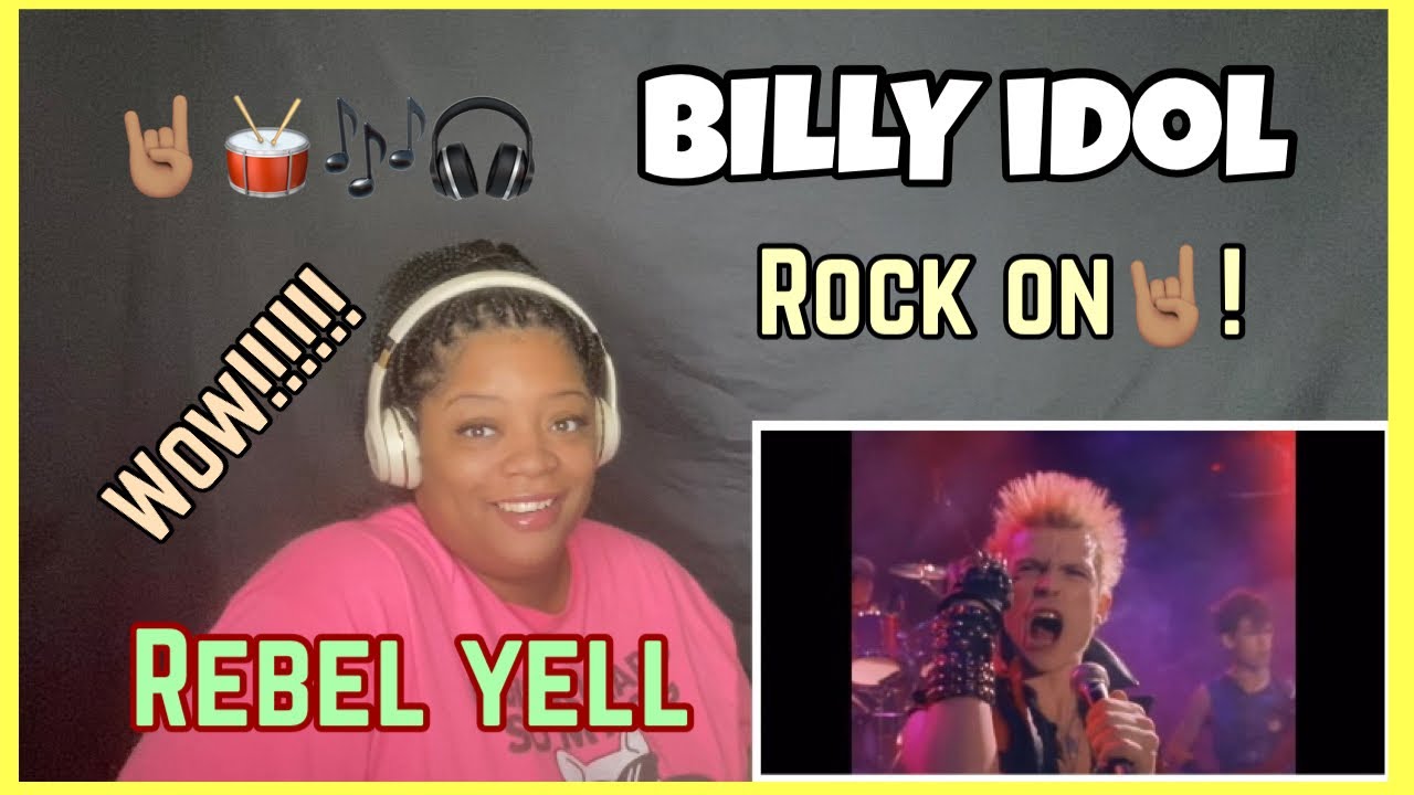 BILLY IDOL | REBEL YELL  |*First listen*| REACTION