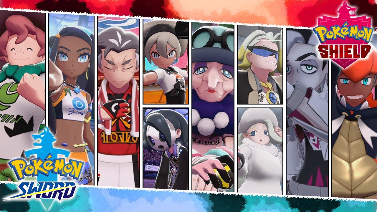 ALL Gym Leader Battles (Exclusives Included) | Pokemon Sword AND Shield Battle Compilation