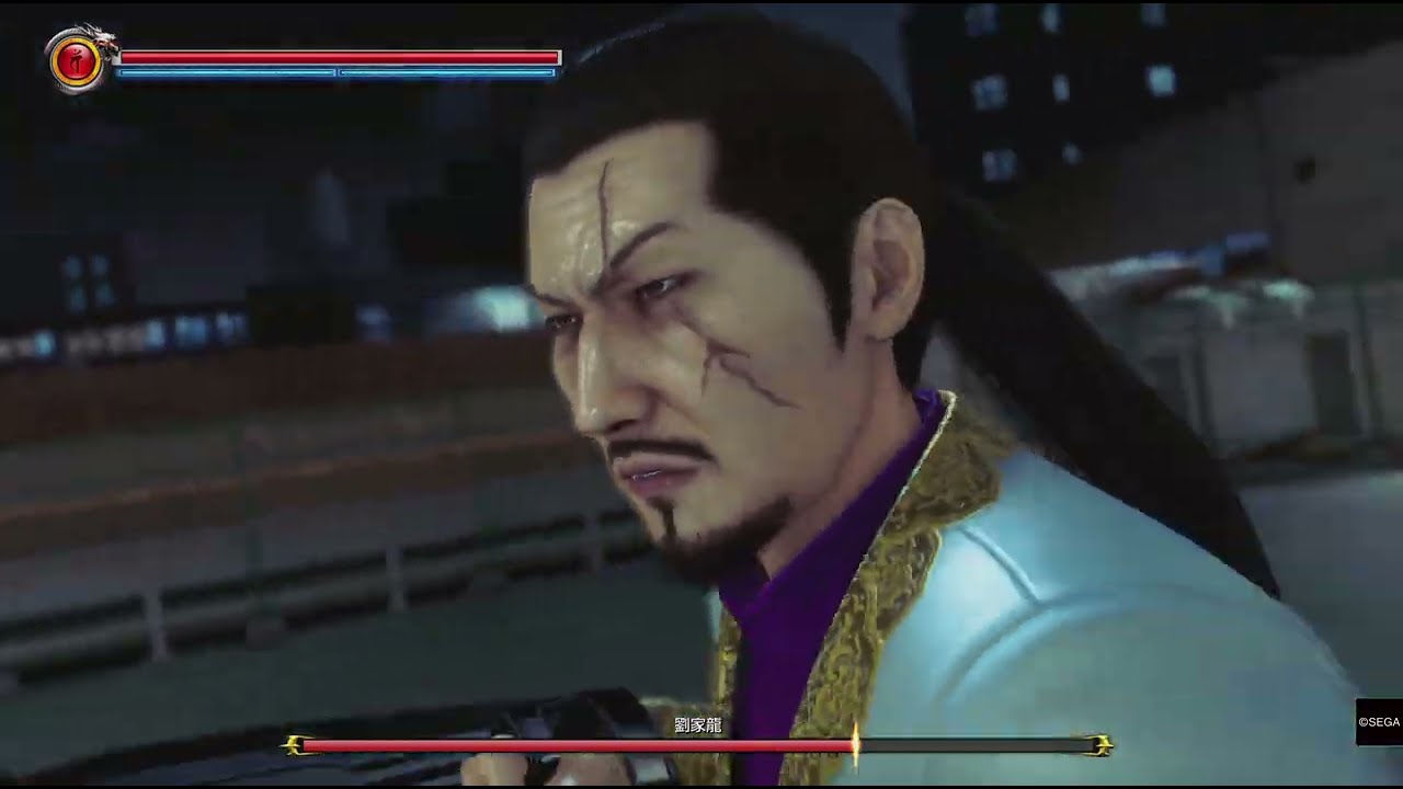 Yakuza Kiwami 3 - Lau Ka Long Boss fight [Professional/No Damage]