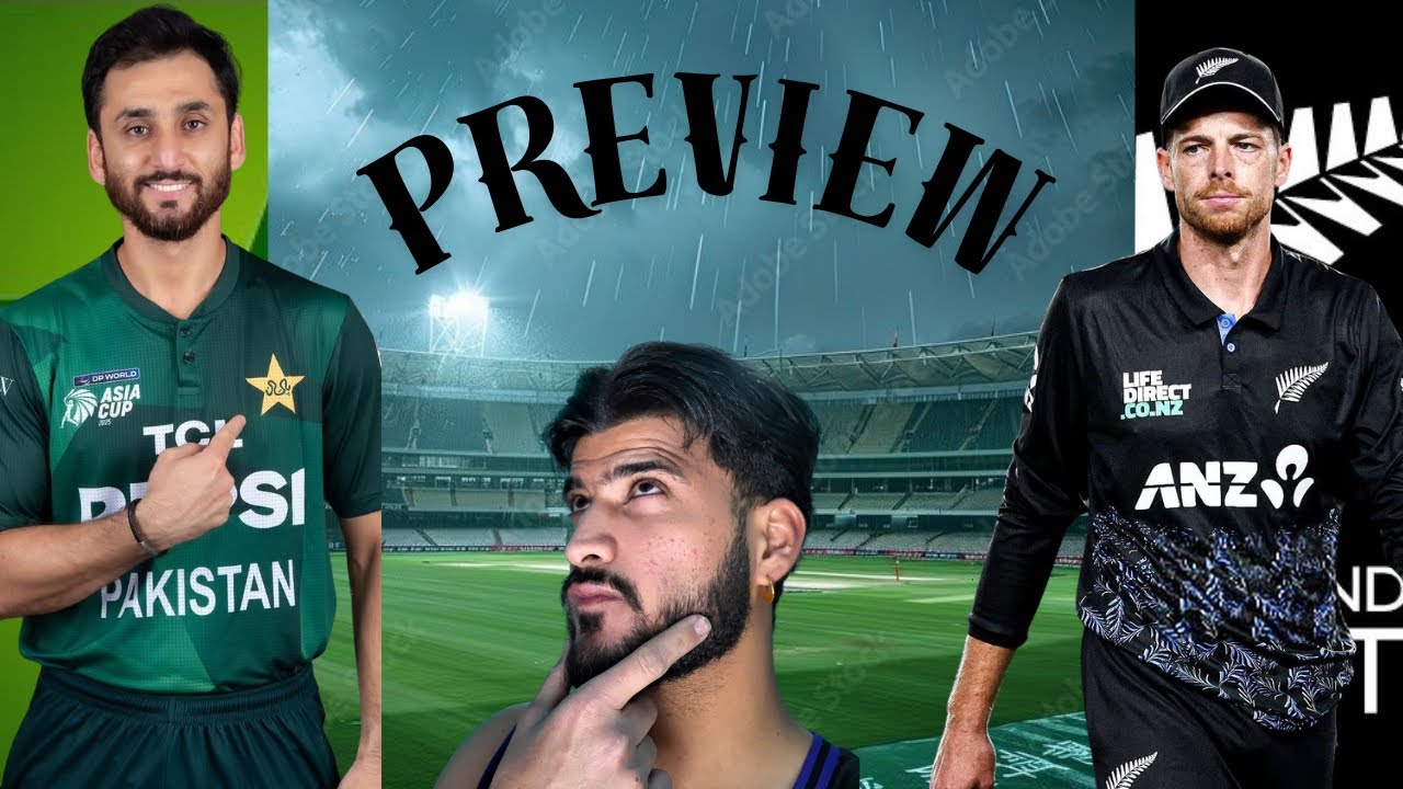 Preview PAK vs NZ| Who will win | Rain 80%? | Playing 11