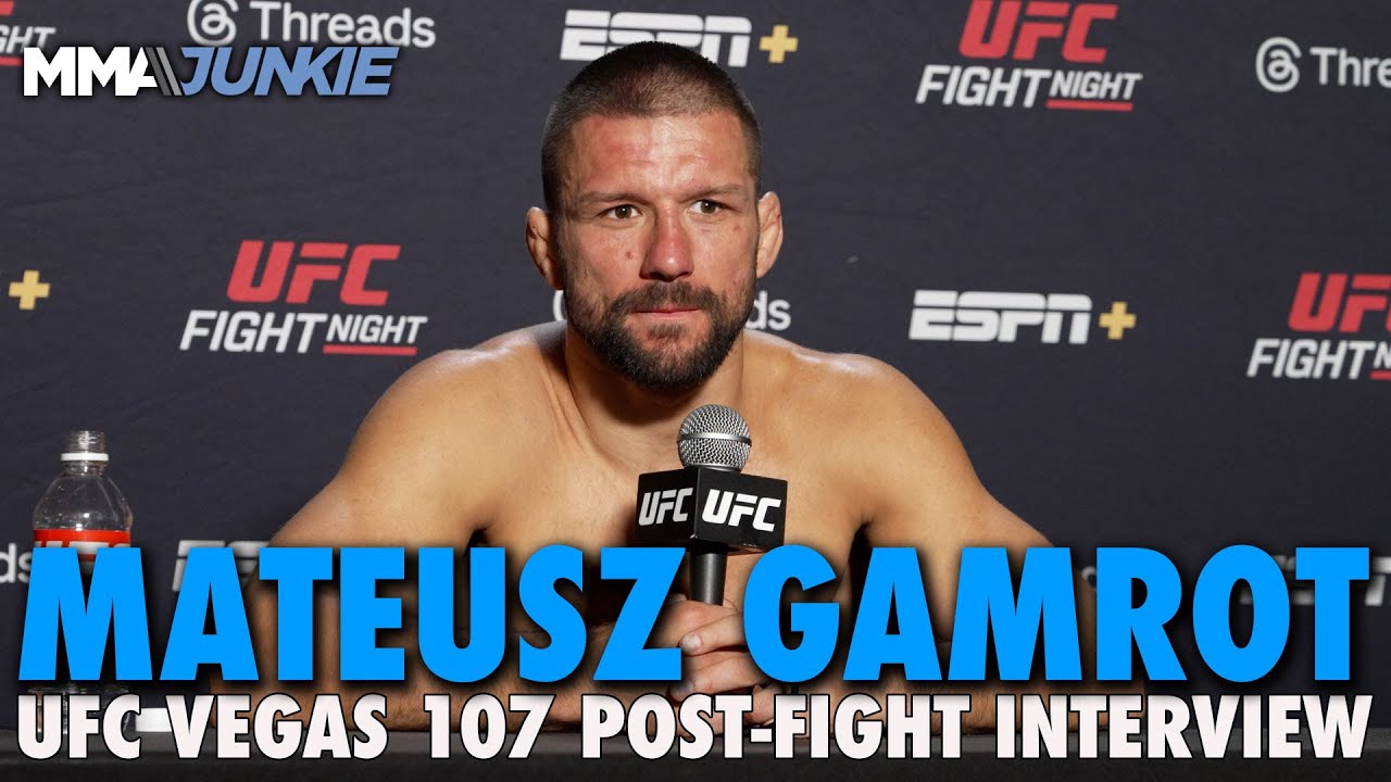 Mateusz Gamrot wants Benoit Saint Denis, calls him 'The God of Comfort Zone' | UFC Vegas 107