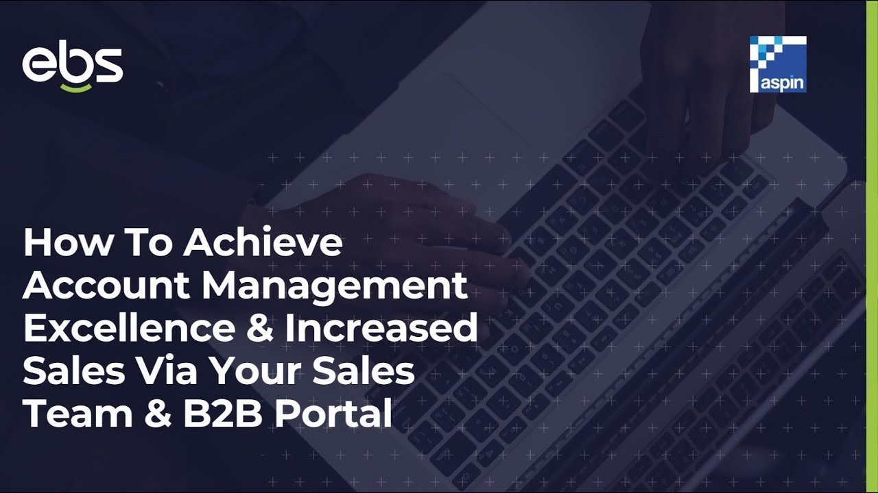 EBS & Aspin discuss Pixsell & Intersell to “Give your sales team the tools to sell more”