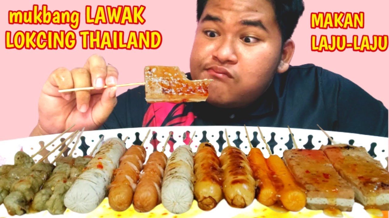Lokcing Thailand Challange Makan Laju-Laju (LAWAK) mukbang...