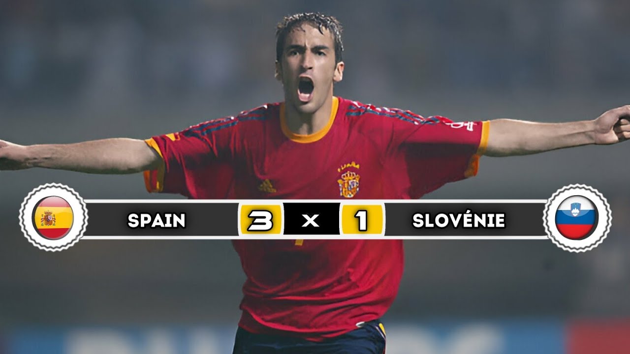 Spain 🇪🇸 × 🇸🇮 Slovénie | 3 × 1 | HIGHLIGHTS | All Goals | World Cup 2002