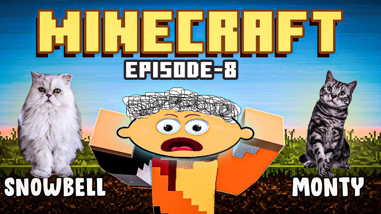 I found My Pets in Minecraft | Episode 8 | Funny Hindi Commentary | Potato Life
