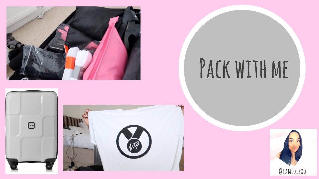 PACK FOR HOLIDAY WITH ME | @IAMLOISXO