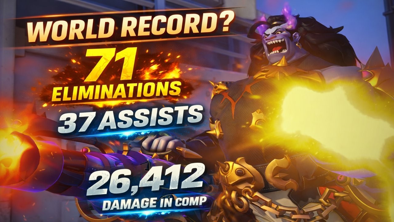 Mauga is INSANE! 71 Eliminations! 24,412 Damage!