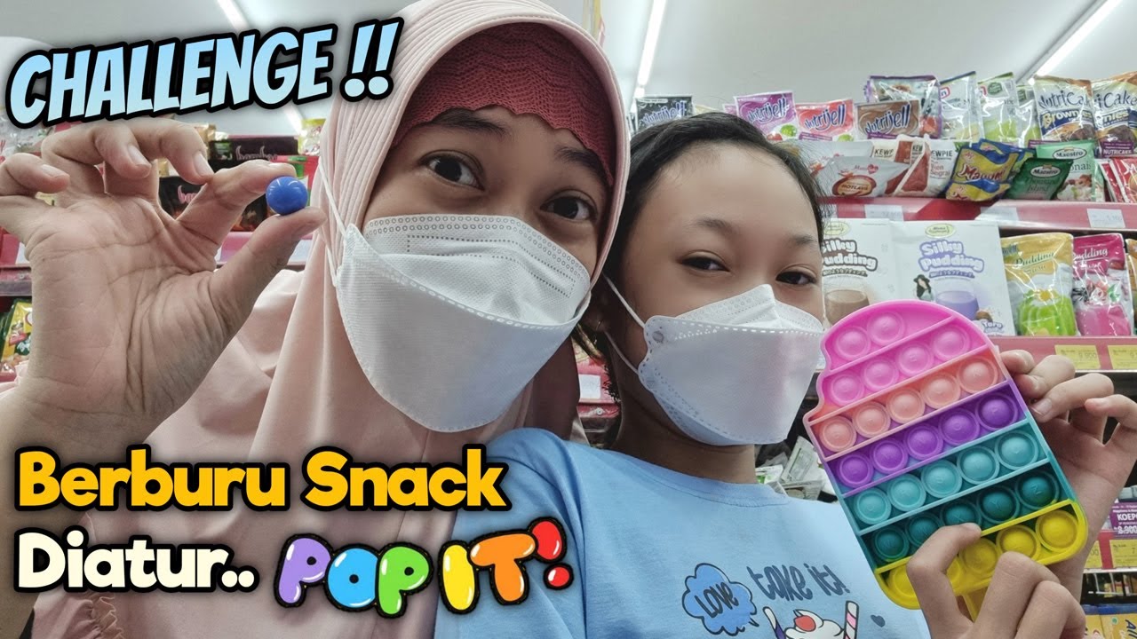 Berburu Jajanan Di Minimarket Berdasarkan Pop It 😄 Asti Kunyit - Bunda Aqilla Eps 176