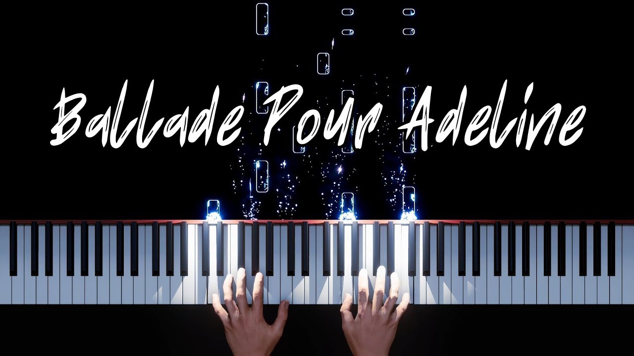 Richard Clayderman - Ballade Pour Adeline (Piano Tutorial)