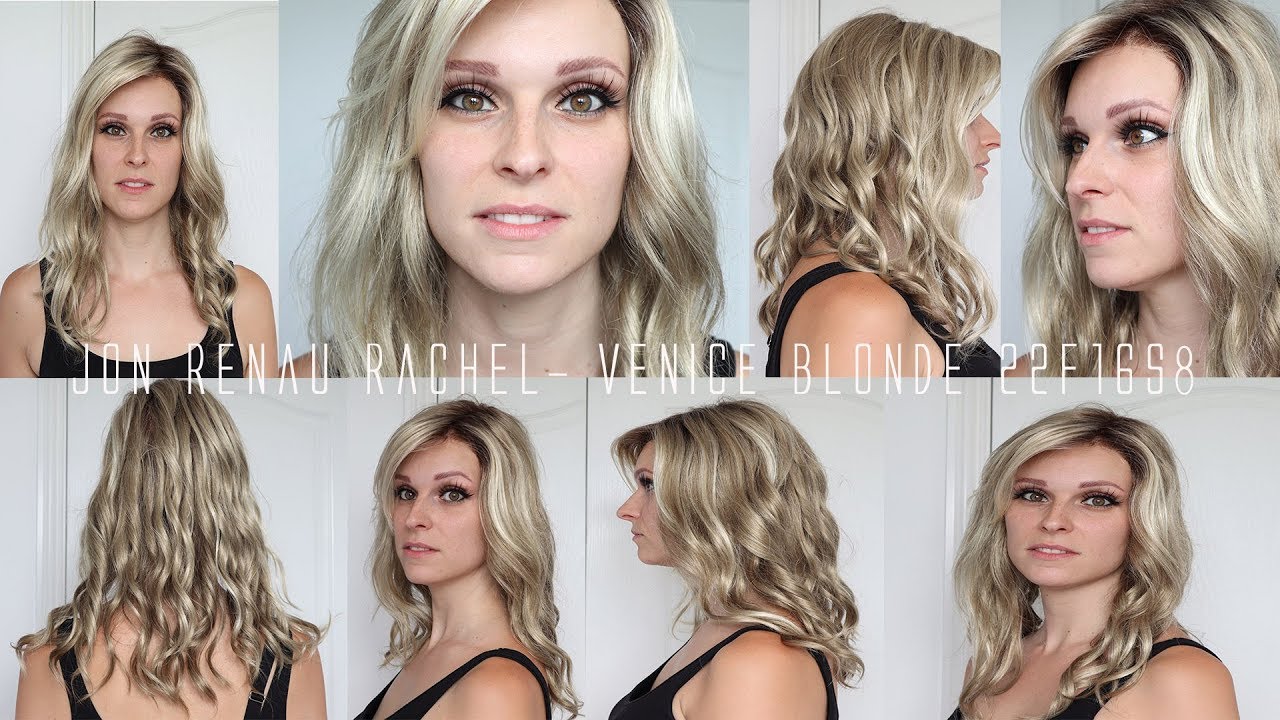 Jon Renau Rachel ~ Venice Blonde 22f16s8 Wig Review