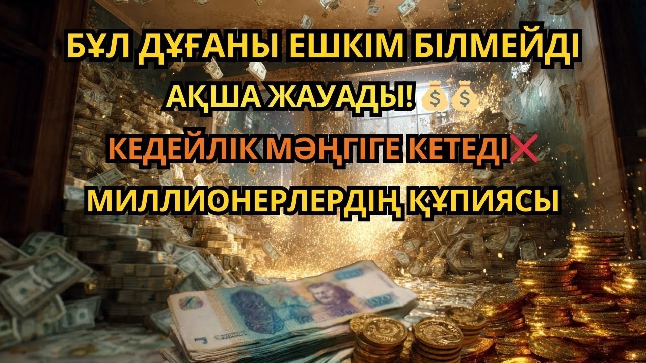 Бұл сүрені тыңдасаң, ақша судай ағады! Қарыздан лезде құтылу дұғасы.
